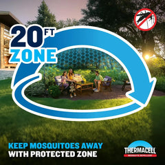 E-ZoneGuard Patio 5.5Hr Rechargeable Mosquito Repeller (E55)